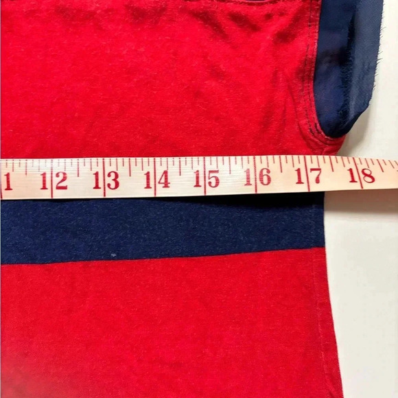 Jason Wu Target Dress Medium Red Striped Lightweight Casual Blue Jersey Shift - Picture 4 of 6